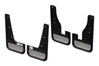 Gatorback - Gatorback GCR403K-1 12" Black Front/Rear Mud Flap Set for Lincoln Aviator
