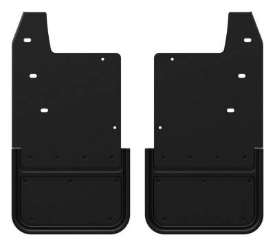 Gatorback - Gatorback GCAA759782 12" Black Rear Mud Flaps for Tahoe/Yukon/Suburban