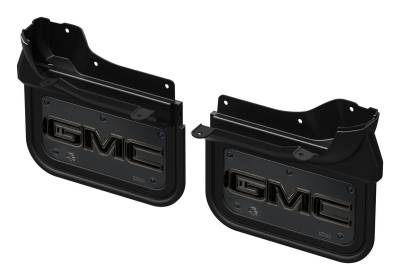 Gatorback - Gatorback GCR200F-GMG2 12" Front Mud Flaps Set Black Sierra HD