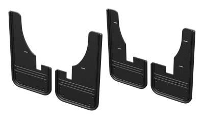 Gatorback - Gatorback GCR21K-0 12" Black Front/Rear Mud Flap Set GMC Acadia
