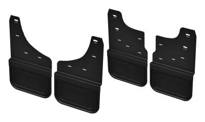 Gatorback - Gatorback GCN28K-AA 12" Black Front/Rear Mud Flap Set Silverado 1500