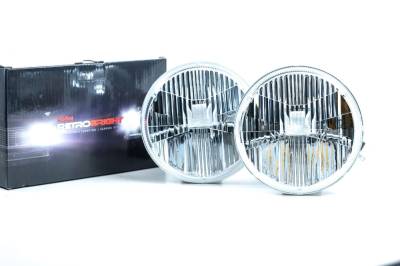 Morimoto - Morimoto LFRB125 Holley RetroBright LED Headlight Classic White 5.75" Round EA
