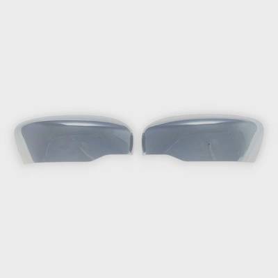 Trim Illusion - Trim Illusion MC285 Front Door Mirror Covers Chrome for Nissan Rogue/Frontier