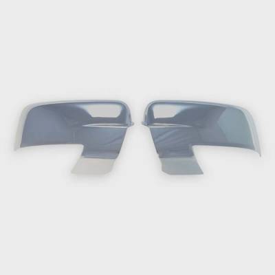 Trim Illusion - Trim Illusion MC277 Front Door Mirror Covers Chrome for RAM 1500