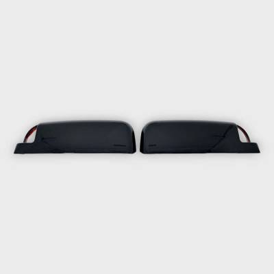 Trim Illusion - Trim Illusion MC6350BLK Front Door Mirror Covers Black for RAM 2500/3500