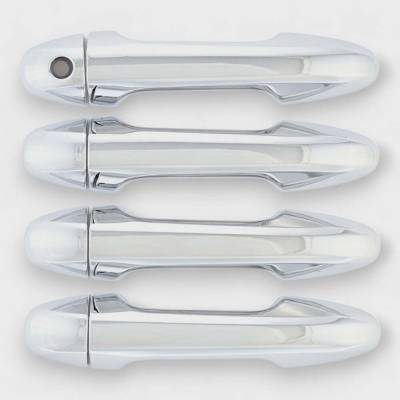 Trim Illusion - Trim Illusion DH316 Front/Rear Door Handle Covers Chrome for Toyota Tacoma