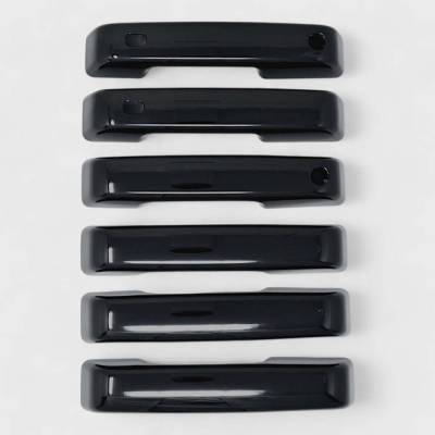 Trim Illusion - Trim Illusion DH6331BLK Front/Rear Door Handle Covers Black F150/Super Duty