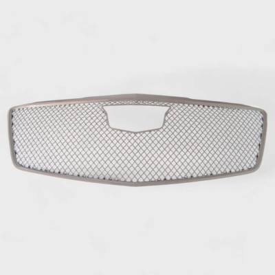 Trim Illusion - Trim Illusion ABS448 Chrome Front Grille Overlay for 15-19 Cadillac CTS
