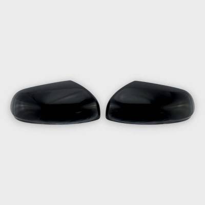 Trim Illusion - Trim Illusion MC6278BLK Front Door Mirror Covers Black Honda Ridgeline/Passport