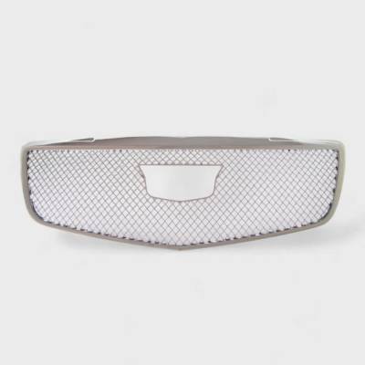 Trim Illusion - Trim Illusion ABS464 Chrome Front Grille Overlay for 15-19 Cadillac ATS