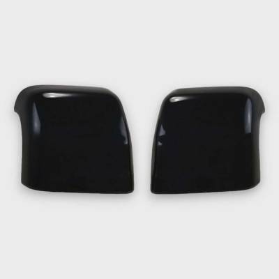 Trim Illusion - Trim Illusion MC6228BLK Front Door Mirror Covers Black for Nissan Titan XD