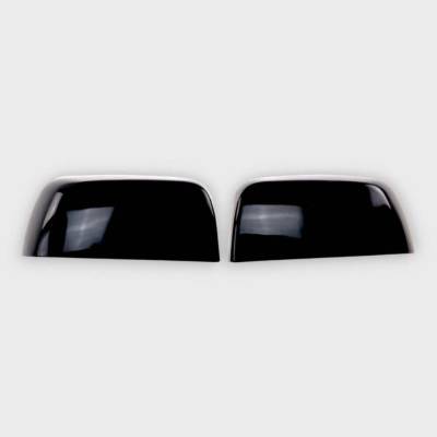 Trim Illusion - Trim Illusion MC6247BLK Front Door Mirror Covers Black Colorado/Canyon