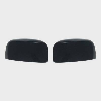 Trim Illusion - Trim Illusion MC6217BLK Front Door Mirror Covers Black for T&C/Grand Caravan
