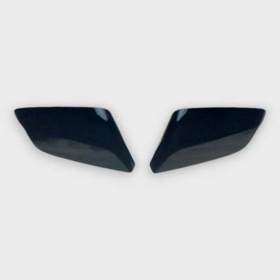 Trim Illusion - Trim Illusion MC6249BLK Front Door Mirror Covers Black Chevy Malibu