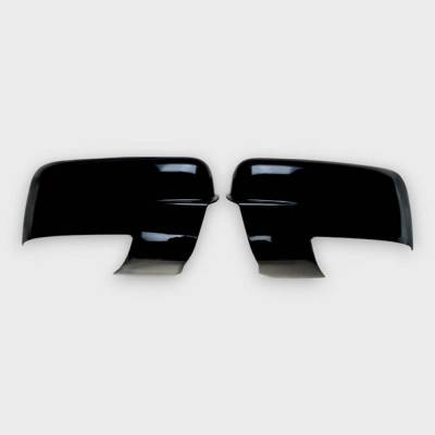 Trim Illusion - Trim Illusion MC6277BLK Front Door Mirror Covers Black for RAM 1500