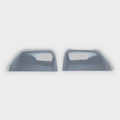 Trim Illusion - Trim Illusion MC262 Front Door Mirror Covers Chrome for Ford Super Duty