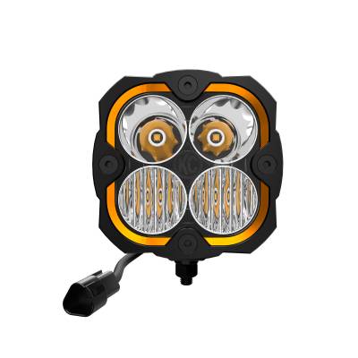 KC Hilites - KC HiLiTES 1289 Flex Era-4 LED 5" Master Kit 1-Light Universal