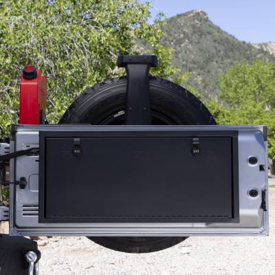 Tuffy Security Products - Tuffy Security 359-01-A Tailgate Lockbox for 07-18 Jeep Wrangler JK