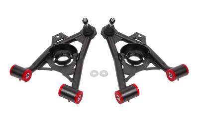 BMR Suspension - BMR Suspension AA040H A-Arms Lower Spring Pocket Non-Adj Poly Std Ball Joint