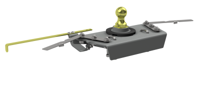 B&W Trailer Hitches - B&W Hitch GNRK1314 Turnoverball One-Piece Kit for RAM 3500