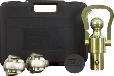 B&W Trailer Hitches - B&W Hitch GNXA2061 OEM Gooseneck Ball & Safety Chain Kit for GM/Ford/Nissan