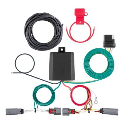CURT - CURT 56488 Custom Wiring Harness 4-Way Flat Output Select Buick Encore
