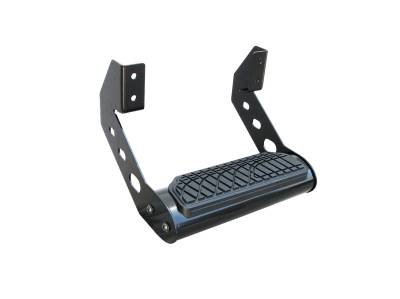 Steelcraft - Steelcraft 200010 Universal 4" Wide Black Side Drop-Step