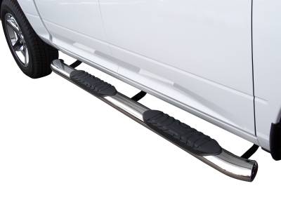 Steelcraft - Steelcraft 423709P 5" Stainless Premium Oval Step Bars for 19-25 RAM 1500 Crew