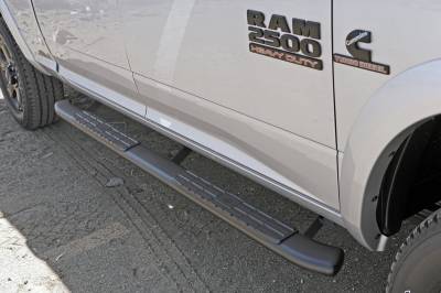 Steelcraft - Steelcraft 40-23300 Black 4" Step Bars for 09-18 Dodge RAM 1500/2500/3500 Crew