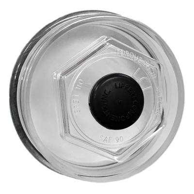 CURT - CURT 693935 Trailer Axle Oil & Dust Cap 10000 To 16000 lbs Clear