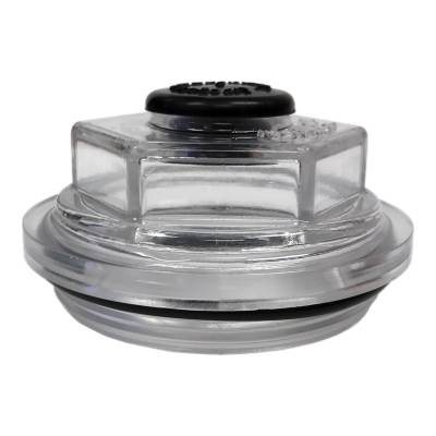 CURT - CURT 695814 Trailer Axle Oil & Dust Cap 8000 lbs. Clear