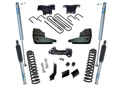 Superlift - Superlift K1028B 4" Lift w/Bilstein 5100 Shocks for 23-24 F250/F350 4WD Dsl