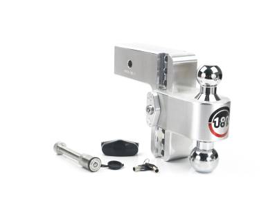 Weigh Safe - Weigh Safe 3" 180-DEG Class-V 6" Drop Hitch Receiver 21K CTB6-3-KA