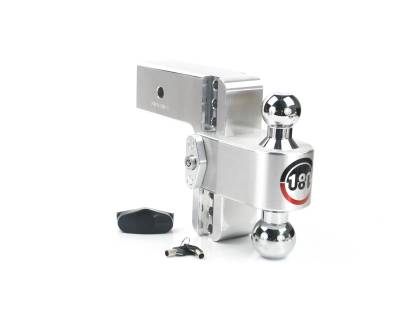Weigh Safe - Weigh Safe 3" 180-DEG Class-V 6" Drop Hitch Receiver 21K CTB6-3