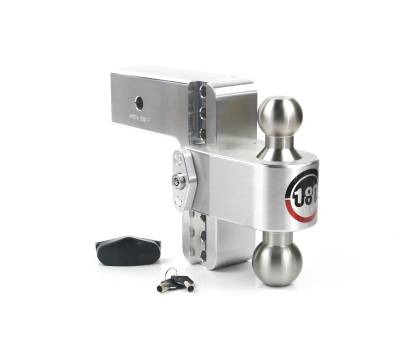 Weigh Safe - Weigh Safe 3" 180-DEG Class-V 6" Drop Hitch Receiver 21K LTB6-3