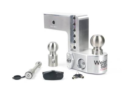 Weigh Safe - Weigh Safe 3" Aluminum Class-V 6" Drop Hitch Receiver 21K WS6-3-KA