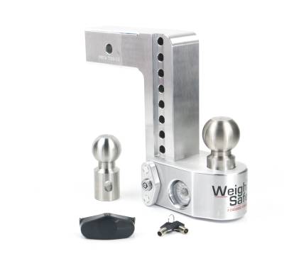 Weigh Safe - Weigh Safe 2.5" Aluminum Class-V 8" Drop Hitch Receiver 18.5K WS8-2.5