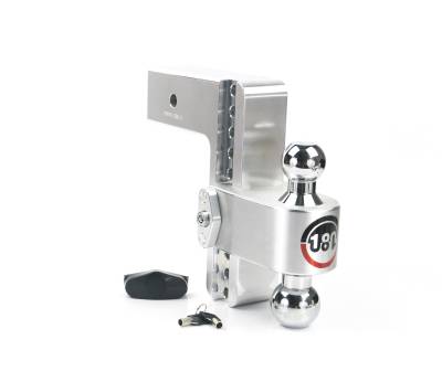 Weigh Safe - Weigh Safe 3" 180-DEG Class-V 8" Drop Hitch Receiver 21K CTB8-3