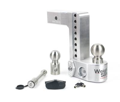 Weigh Safe - Weigh Safe 2.5" Aluminum Class-V 8" Drop Hitch Receiver 18.5K WS8-2.5-KA