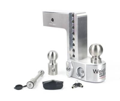 Weigh Safe - Weigh Safe 3" Aluminum Class-V 8" Drop Hitch Receiver 21K WS8-3-KA
