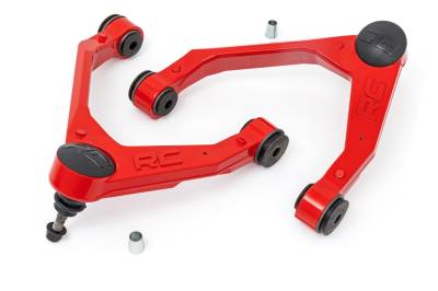 Rough Country Suspension Systems - Rough Country 10025RED Forged Front CA Stock for 07-18 Silverado/Sierra 1500