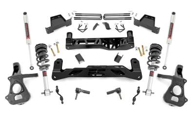 Rough Country Suspension Systems - Rough Country 18740 7" M1 Lift Kit Alu/Steel for 14-18 Silverado/Sierra 1500 RWD