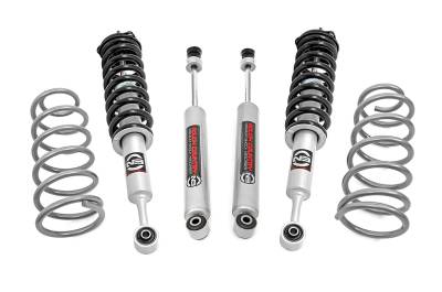 Rough Country Suspension Systems - Rough Country 76731 2" Suspension Lift Kit RR Coils for 10-24 4Runner 4WD