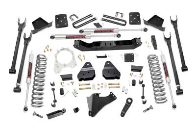 Rough Country Suspension Systems - Rough Country 50840 6" M1 4-Link Lift for 17-22 F250/F350 Super Duty Diesel 4WD
