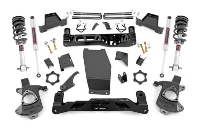 Rough Country Suspension Systems - Rough Country 6" Suspension Lift Kit 14-18 Silverado/Sierra 1500 4WD 22740