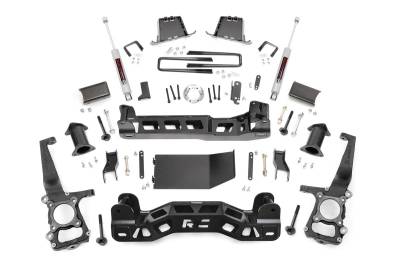 Rough Country Suspension Systems - Rough Country 57530_A 6" Suspension Lift Kit for 2014 Ford F150 4WD