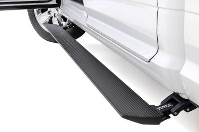 Rough Country Suspension Systems - Rough Country Power Running Boards Black for 09-18 RAM 1500 Crew PSR050205