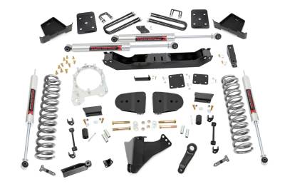 Rough Country Suspension Systems - Rough Country 44140 6" Suspension Lift Kit for 23-25 Ford F250/F350 SD Dsl 4WD