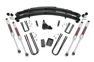 Rough Country Suspension Systems - Rough Country 49640 6" M1 Lift Kit w/Rear Blocks 99-04 F250/F350 V10/Diesel 4WD