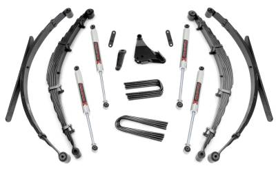 Rough Country Suspension Systems - Rough Country 49740 6" M1 Lift Kit w/Rear Springs 99-04 F250/F350 V10/Dsl 4WD